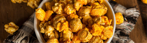 Chicago-Style Popcorn in bowl