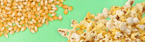 What Is Popcorn? Kernals and Popped Popcorn