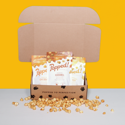 Small Gourmet Popcorn Gift Box