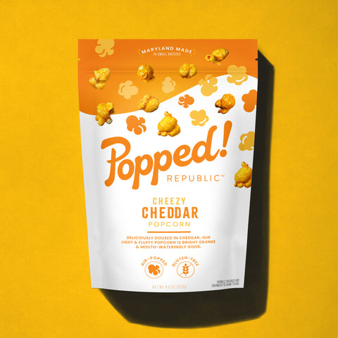 Cheezy Cheddar Popcorn