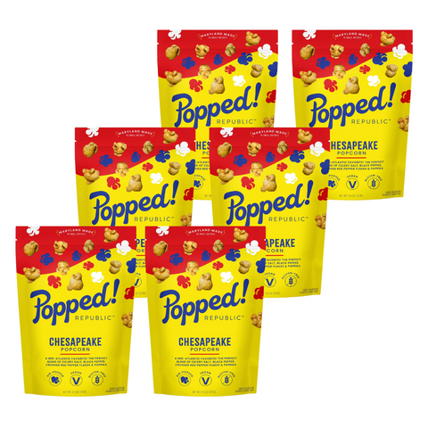 6 Pack of Medium Stand Up Pouches