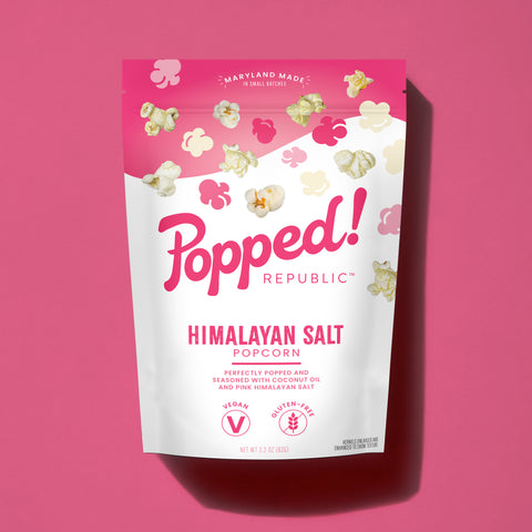 Himalayan Pink Salted Popcorn