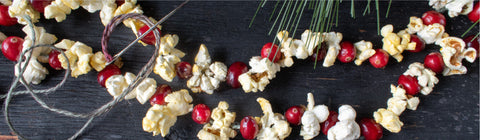 The Popcorn Christmas Tree Garland Tradition