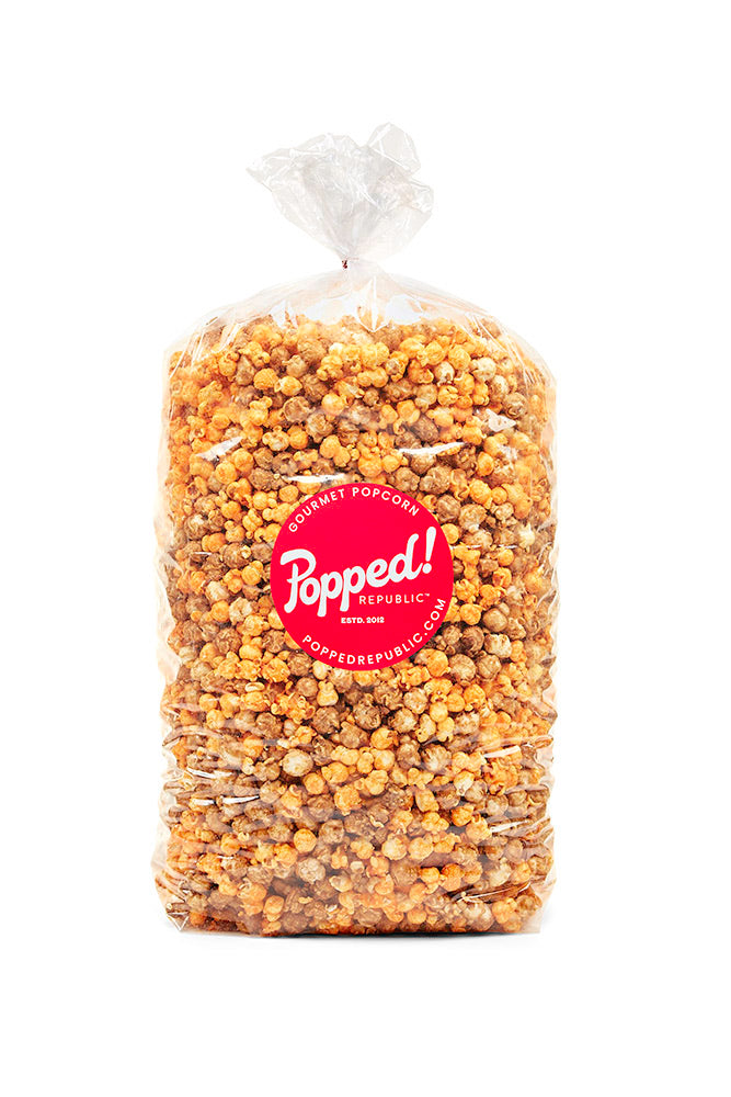 Popped! Republic Maryland Mix of Caramel & Cheezy Cheddar Popcorn