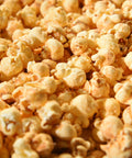 Close-up of allergen-free Old Bay allergen-free popcorn Popped! Republic