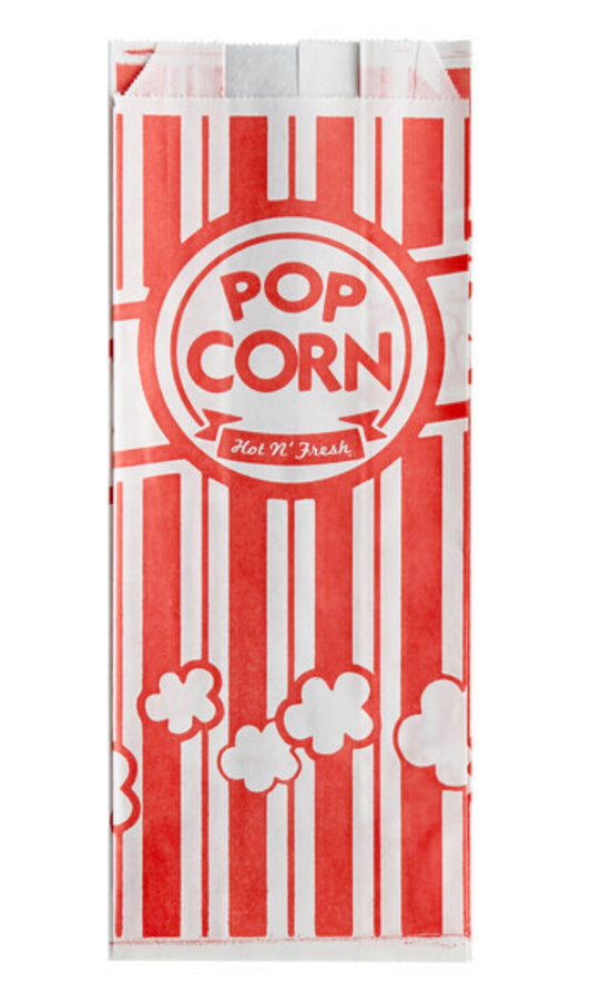 Paper Bags - 1 oz Popcorn Bag - 50 Pack