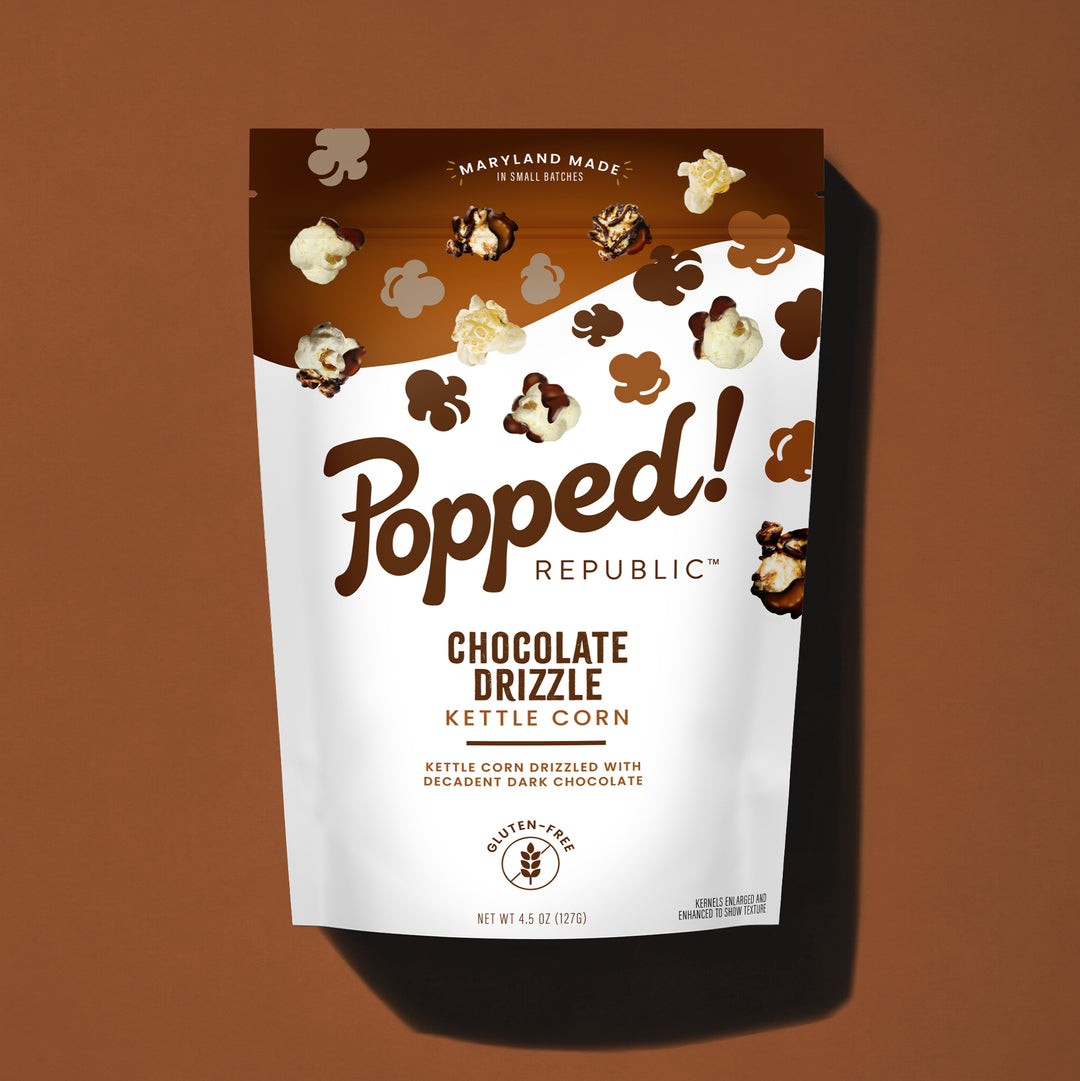 Popped! Republic Decadent Dark Chocolate Drizzle Kettle Corn