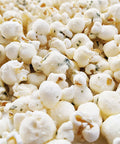 Close-up of gluten-free, air popped Route 66 ranch popcorn from Popped! Republic