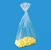 Gusseted Poly Bags - Clear - 25 Pack