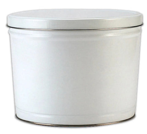 Empty Popcorn Tins (for Popcorn, Snacks, and Other Uses)