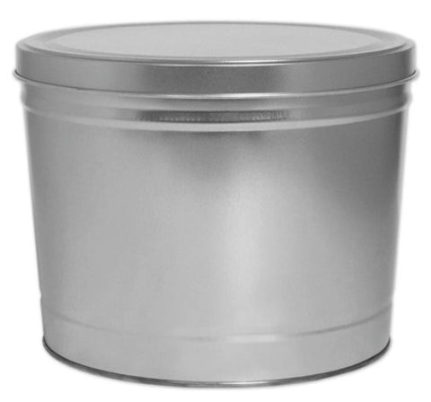 Empty Popcorn Tins (for Popcorn, Snacks, and Other Uses)